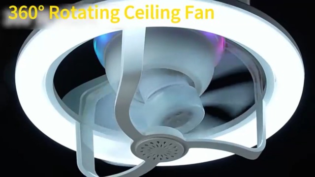 Amazon.com: JUANWAN Socket Fan Light Small Ceiling Fan with Light